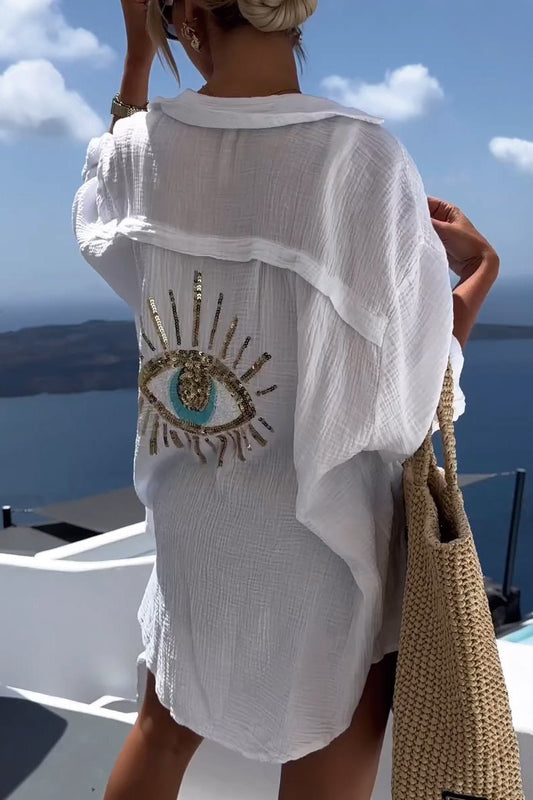 Horus Oversized Katoenen Shirt