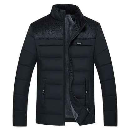 Arvid™ Heren Winterjas met Warme Fleecevoering – Klassiek & Stijlvol