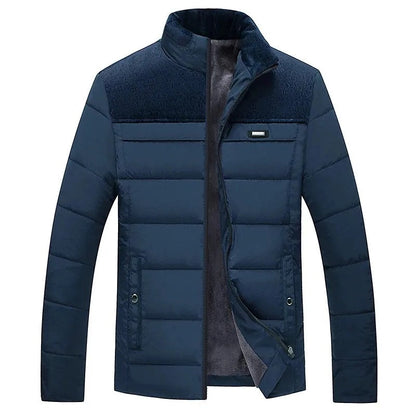 Arvid™ Heren Winterjas met Warme Fleecevoering – Klassiek & Stijlvol