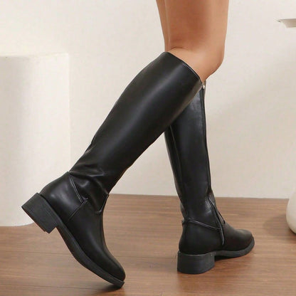 Bo™ – Elegante halfhoge laarzen met zijrits